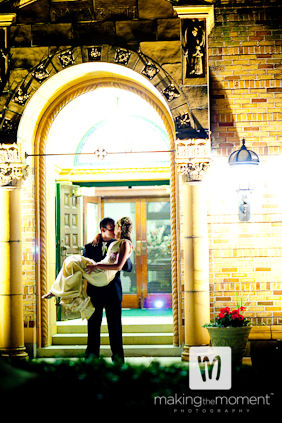 Creative Wedding Photography shot at Nazareth Hall and around Bowling Green Ohio