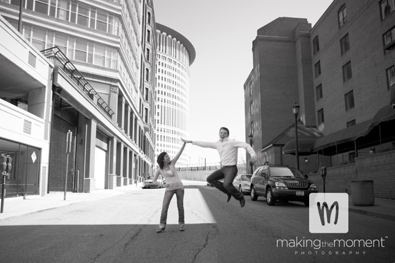 Creative Cleveland Engagement Photography