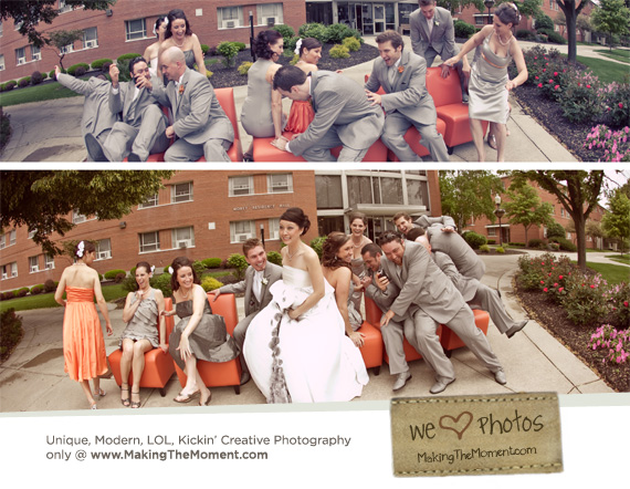 Creative Cleveland Wedding Photographer