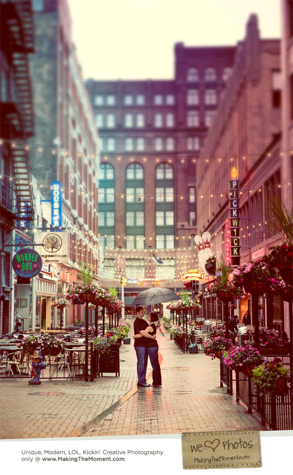 Cleveland Summer Engagement Session Photography