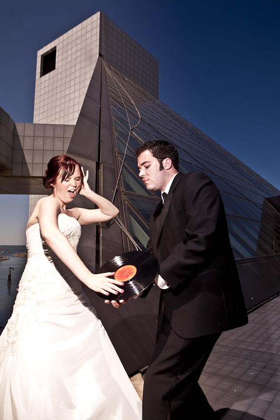 Rock and Roll hall of Fame Wedding