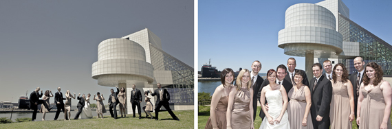 Rock and Roll Hall of Fame Wedding Photography