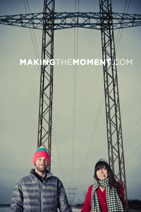 Cleveland Winter Engagement Session Photography