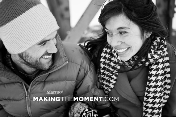 Cleveland Winter Engagement Session Photography