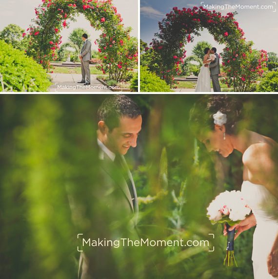 Cleveland Botanical Gardens Wedding Photographer