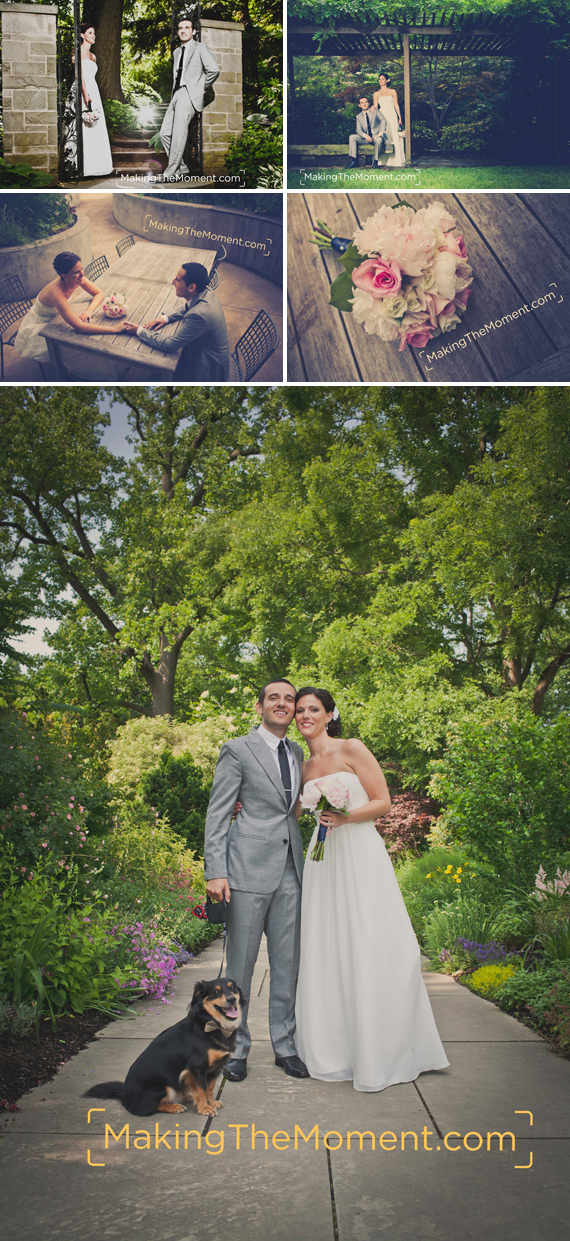 Cleveland Botanical Gardens Wedding Photographer