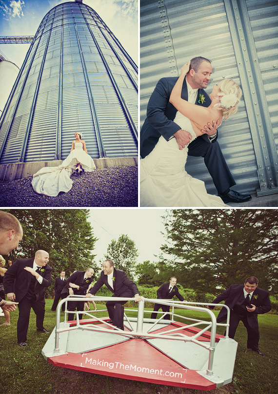 Fun Columbus Grove Wedding Photographer