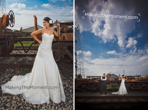 Creative Cleveland Wedding Photographer