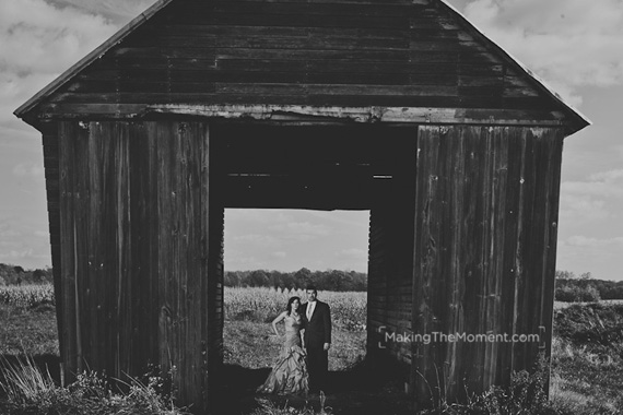 Country Cleveland Wedding Photographer