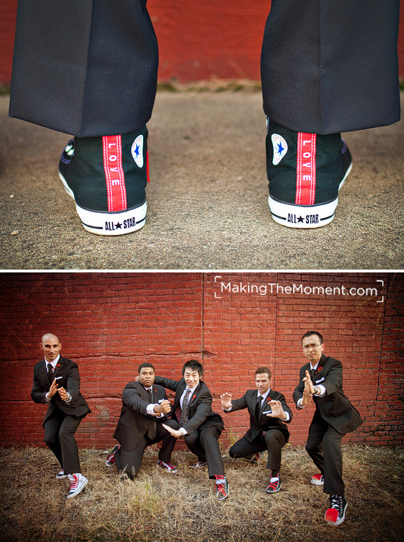 creative wedding photographer in cleveland