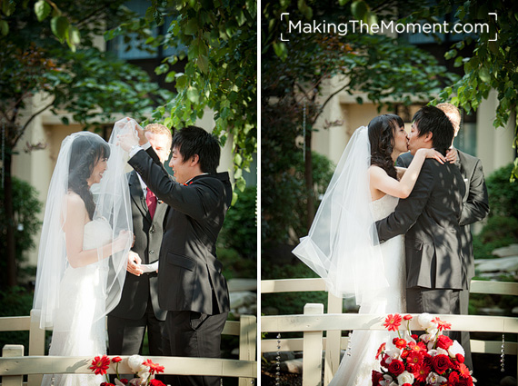 wedding at the Cleveland Airport marriott