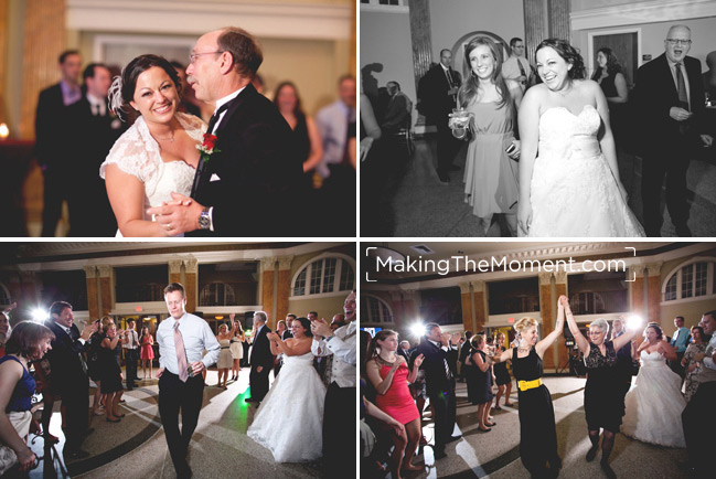 Ballroom at Park Lane Cleveland Wedding Reception Photographer