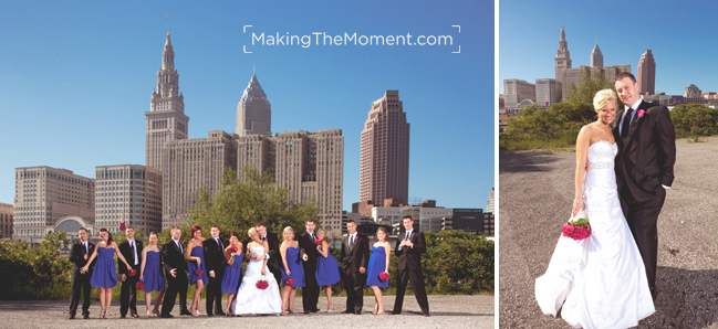 Fun Cleveland Wedding Photographer