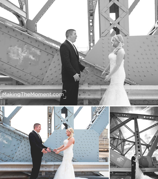 Modern Cleveland Wedding Photographer