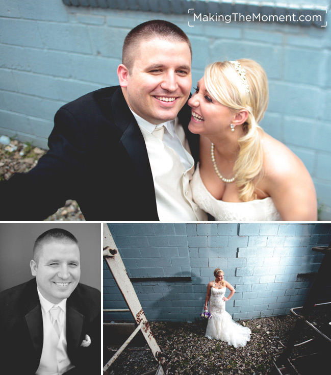 Fun Cleveland Wedding Photographer