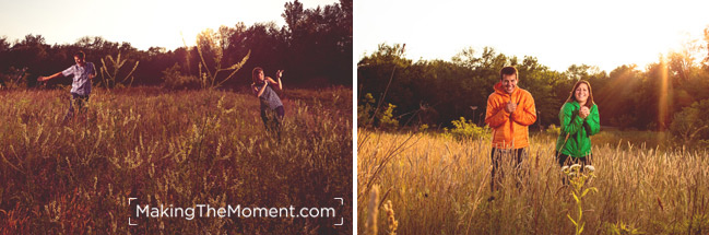 Fun Cleveland Engagement Photographer