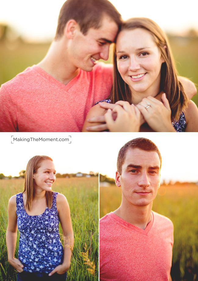 Modern Cleveland Engagement Session Photographer