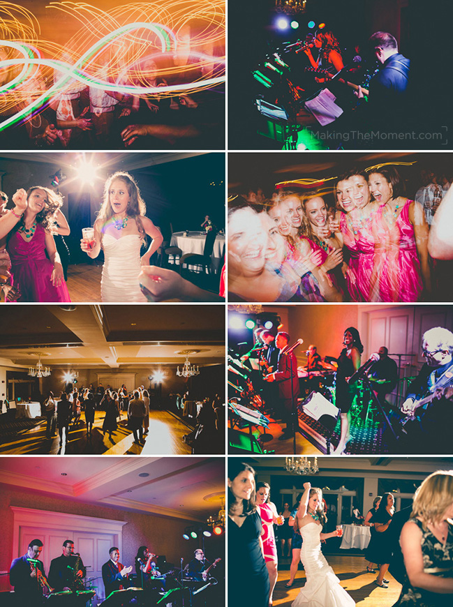 Shaker Heights Country Club Wedding Reception Photographer