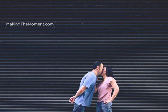 Modern Cleveland Engagement Session Photography