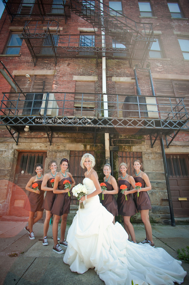 Creative cleveland wedding photography