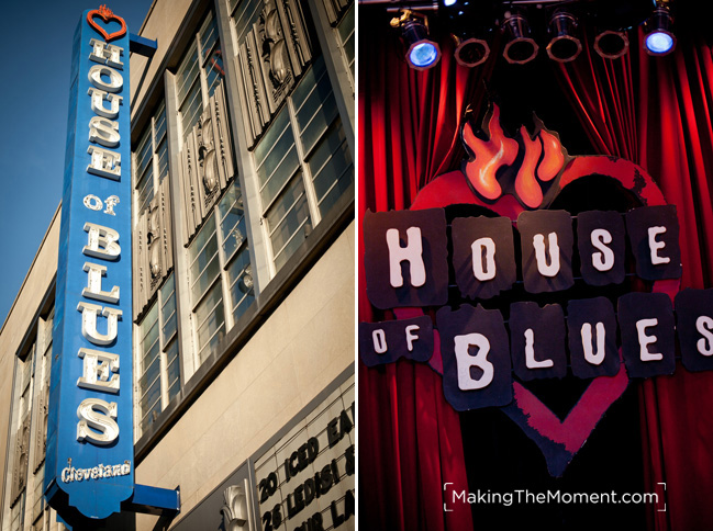 Cleveland House of Blues Wedding Photographer