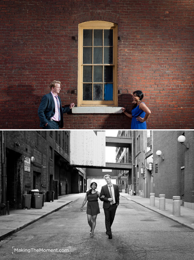 Cleveland Indian Wedding Engagement Session Photographer