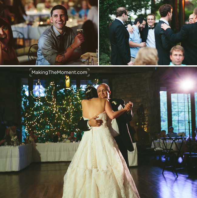 Green Gables Restaurant Wedding Reception Photographer