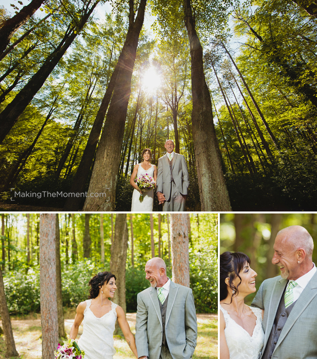 Nontraditional wedding photographer in Cleveland