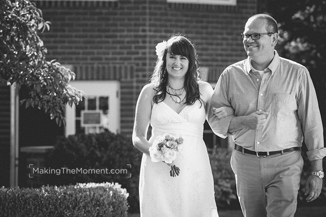 Candid Cleveland wedding photographer