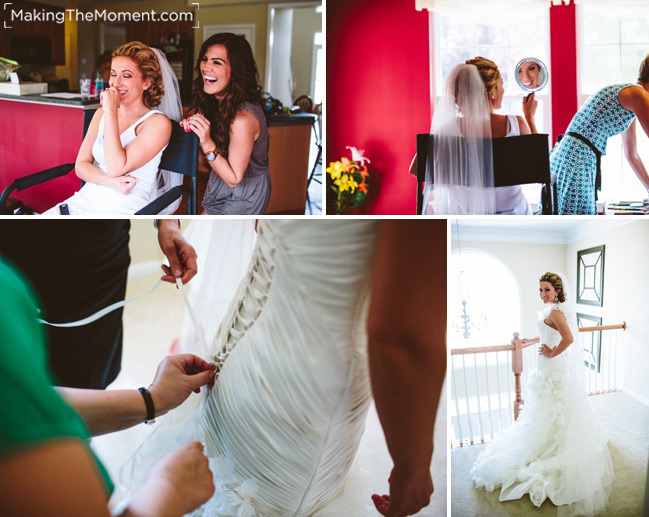 Candid Cleveland Wedding Photographer