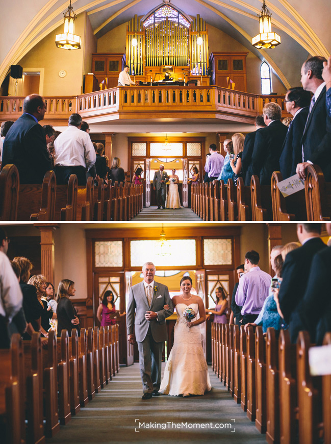St. Marys Catholic Church Cleveland Wedding Photographer