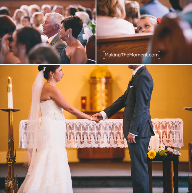 St. Marys Catholic Church Cleveland Wedding Photographer