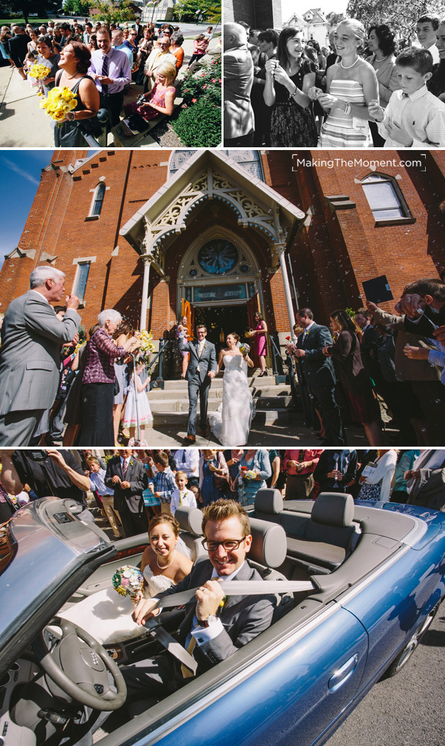 St. Marys Catholic Church Cleveland Wedding Photographer