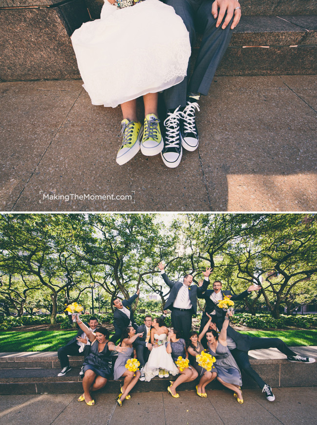 Fun Cleveland Wedding Photographer