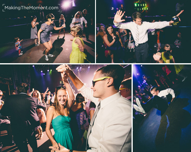 Fun Cleveland House of Blues Wedding Photographer