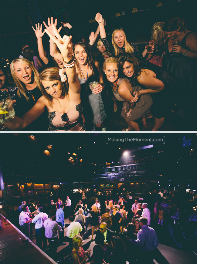 Fun Cleveland House of Blues Wedding Photographer