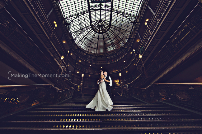 Cleveland Hyatt Arcade Wedding Photographer