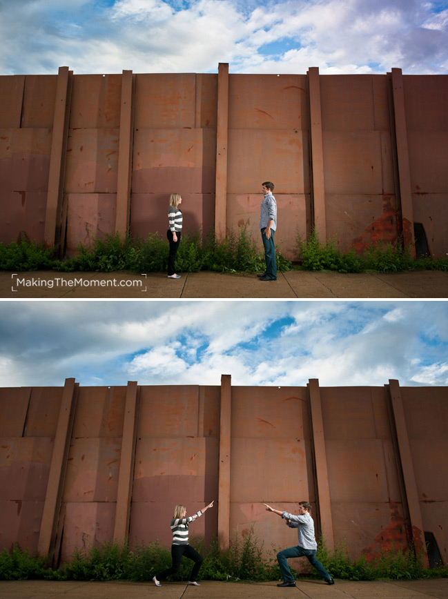 Unique Cleveland Engagement Session Photographer