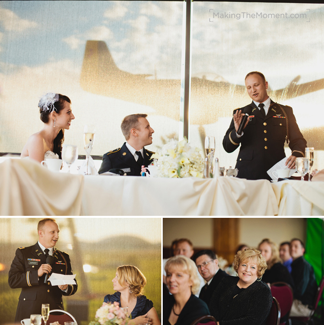 wedding reception at 100th bomb group