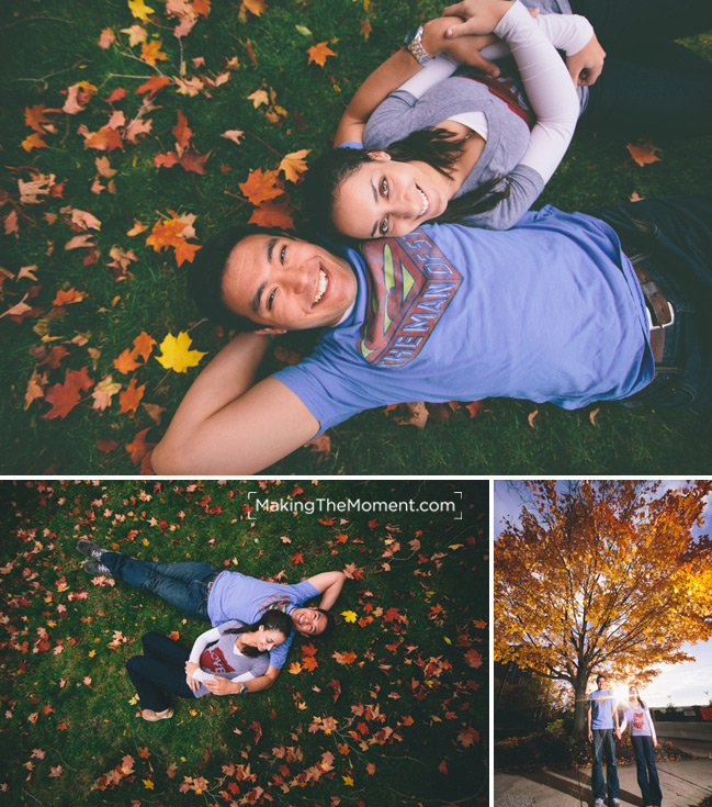 Fun Cleveland Engagement Session Photographer