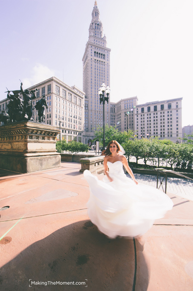 Fun Wedding Photographer in Cleveland