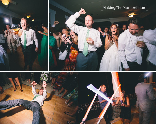 Quail Hollow Country Club Wedding Reception Photographer