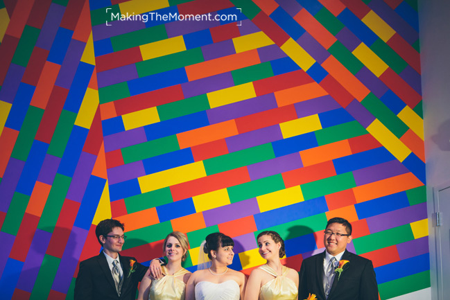 Wedding at Akron Art Museum