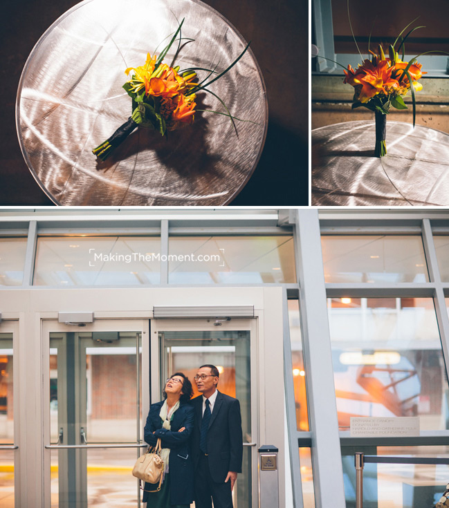 Wedding at the Akron Art Museum