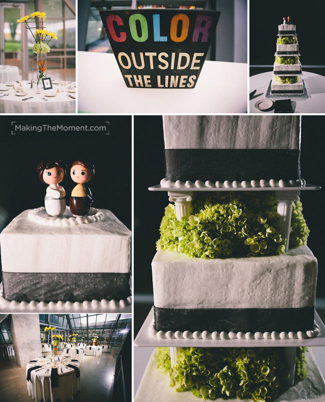 Akron Art Museum Wedding Reception