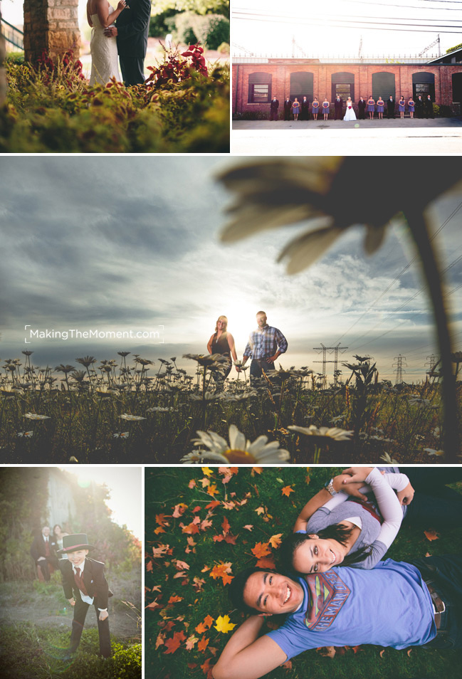 Modern wedding photographer in Cleveland