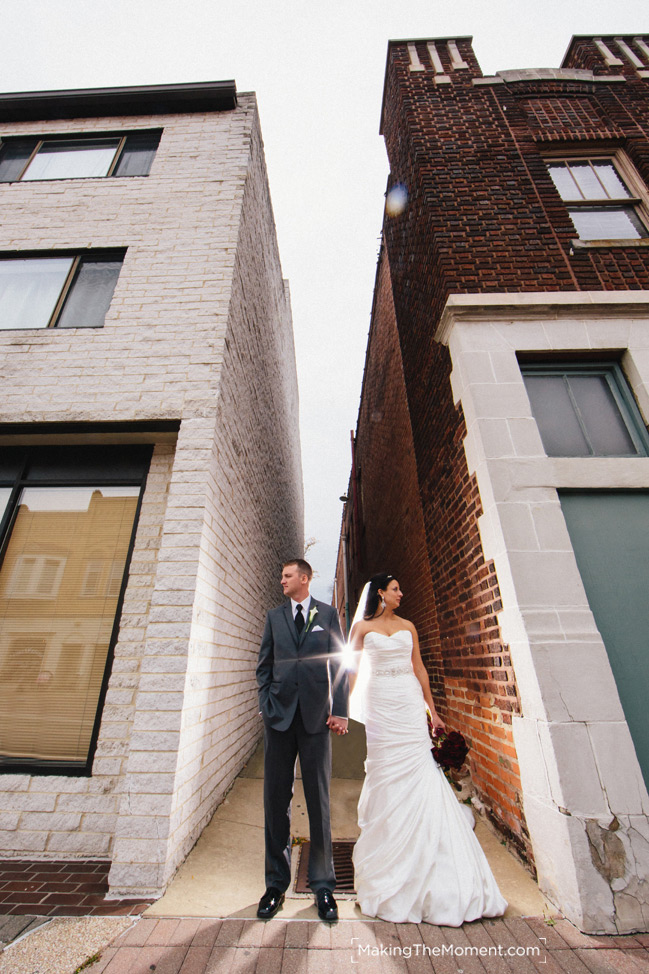 Cuyahoga Falls Modern Wedding Photographer