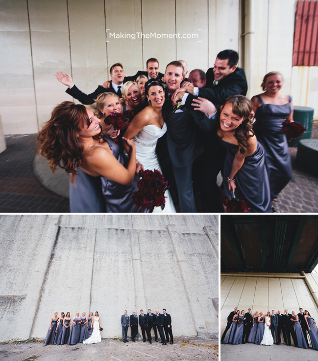 Fun Wedding Photographer in Cuyahoga Falls