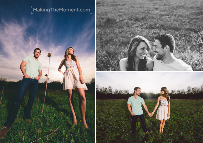 Fun Engagement Session Photographer in Cleveland