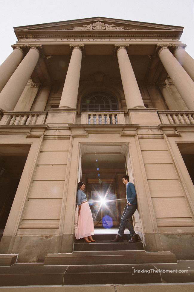 Modern Engagement Session Photographer in Cleveland